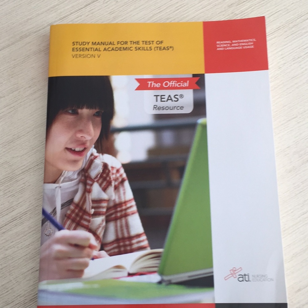 TEAS study manual -version 5.   Never used!
